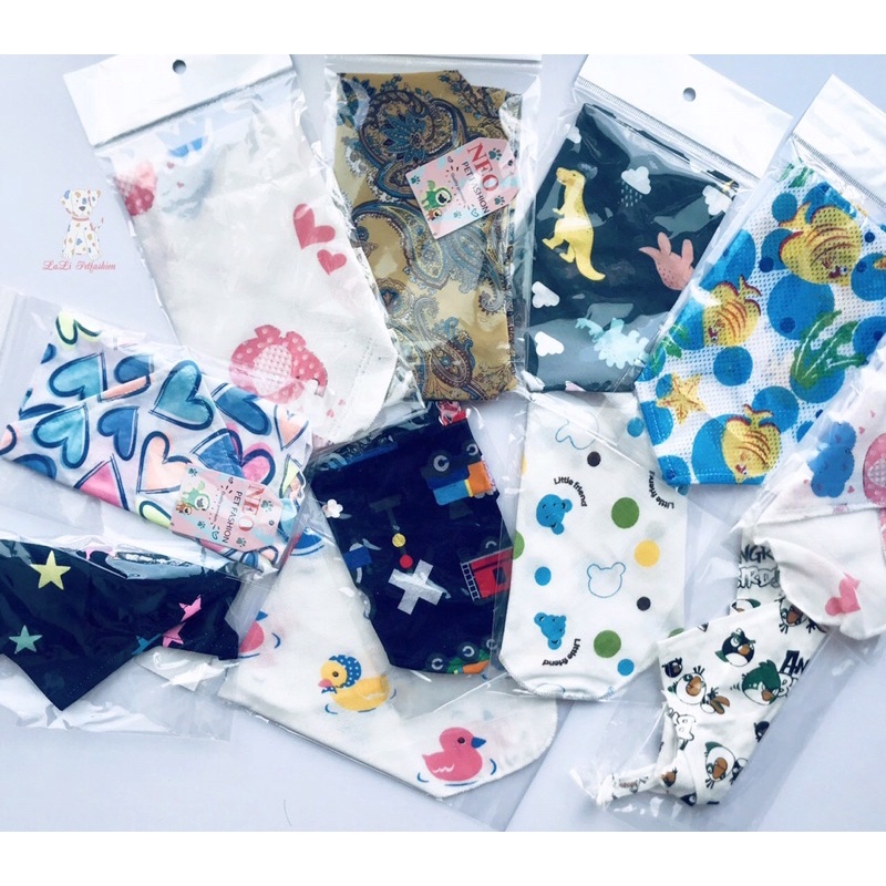 Khăn yếm đeo cổ dành cho thú cưng, Khăn tam giác dành cho chó mèo, Phụ kiện LaLi Petfashion