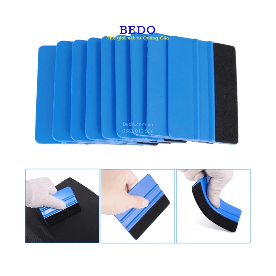 Gạt decal 3M , công cụ tuyệt vời để gạt/cán phẳng decal, cho bề mặt phằng/mịn -- BEDO
