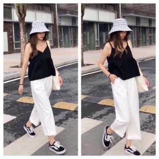 Quần culotte chất đũi siêu mát