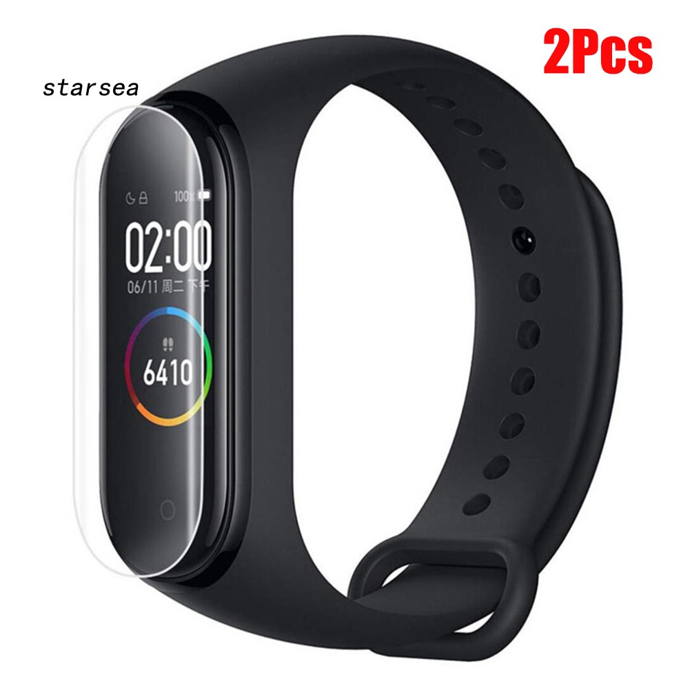 2 Miếng Dán Cường Lực Full Màn Hình Cho Xiaomi Mi Band 4