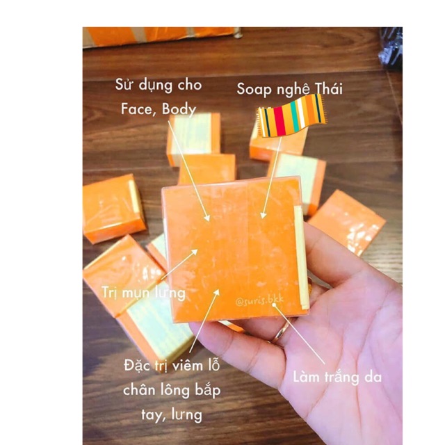 SOAP CAM NGHỆ THÁI