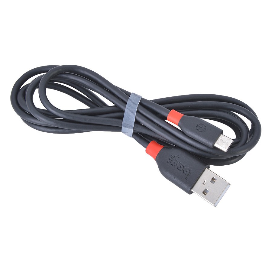 CÁP SẠC SỢI ĐỒNG MẠ THIẾC MICRO USB BAGI DÀI 1.5M  - MA150