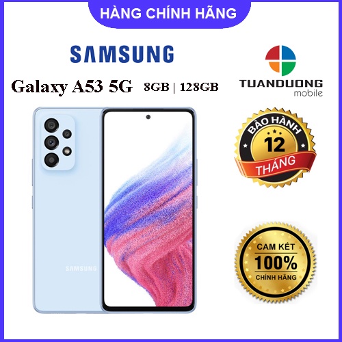 Điện thoại Samsung Galaxy A53 5G (8GG/128GB) Chính hãng