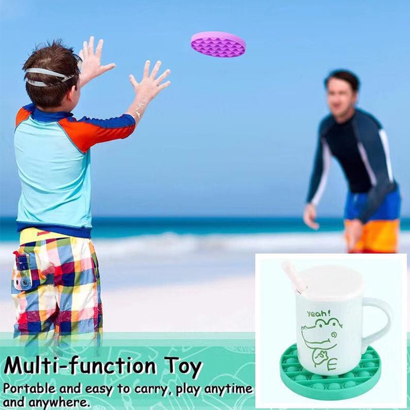 Pop it fidget toy giá rẻ Đồ Chơi Bóp Bóng Cầm Tay Giúp Giảm Căng Thẳng Hiệu Quả
