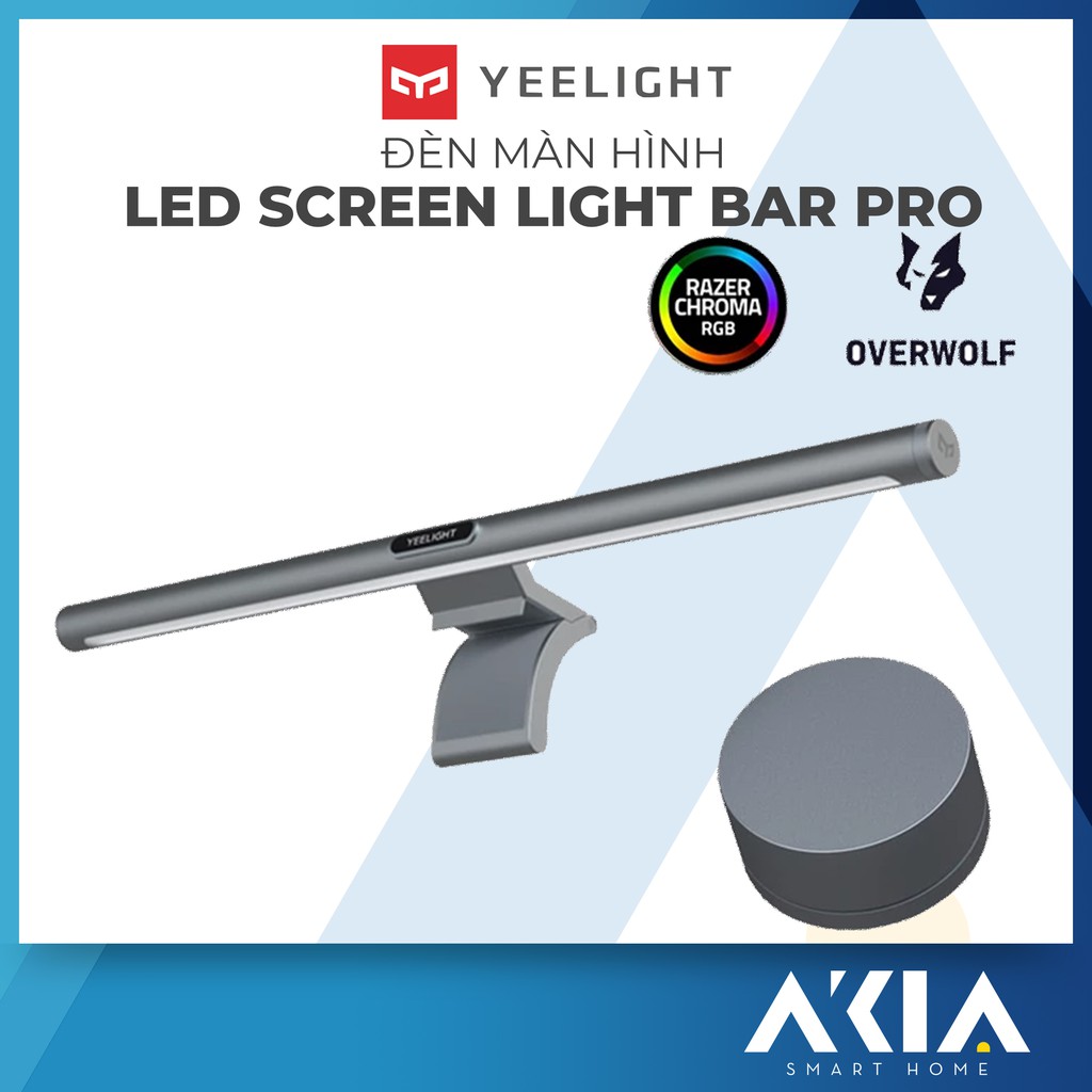 Đèn màn hình Yeelight Led Screen Light Bar Pro YLTD003 - Điều chỉnh màu RGB - Hỗ trợ Razer Chroma và OverWolf