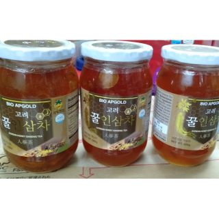 Sâm lát ngâm mật ong hũ 580g Date 10/2023