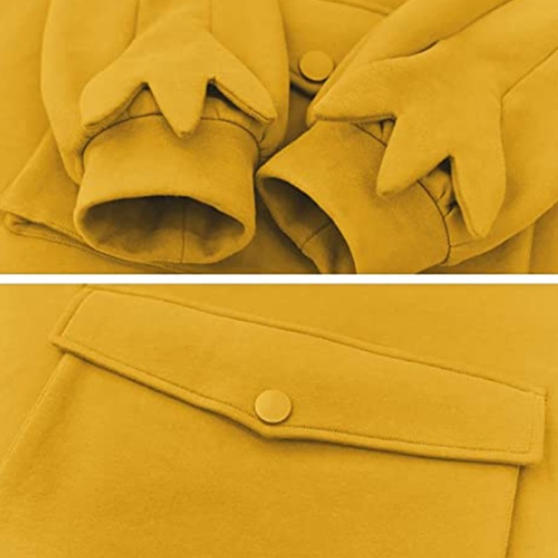 Áo Hoodie Tay Dài Dáng Rộng Có Khóa Kéo In Hình Chú Ếch Dễ Thương Phong Cách Harajuku Cho Nữ