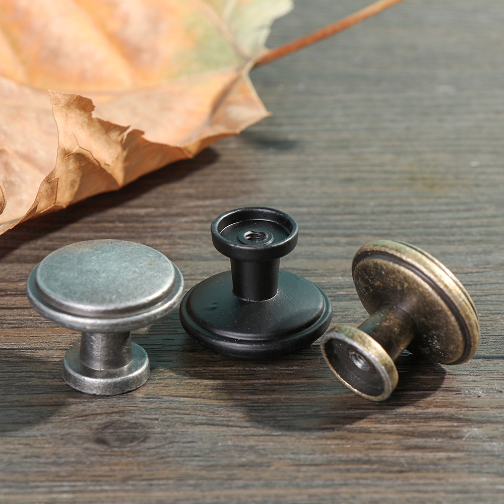 Tay nắm cửa tủ hình tròn thiết kế cổ điển bằng đồng | BigBuy360 - bigbuy360.vn