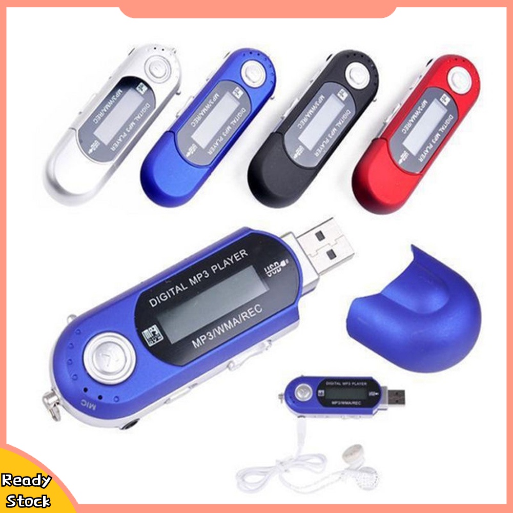 Máy Nghe Nhạc Mp3 / Đài Fm / Thẻ Tf Usb 2.0 Màn Hình Lcd 1.3inch