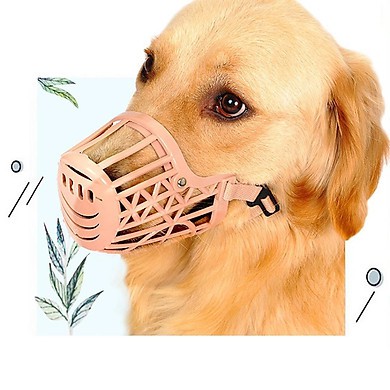 rọ mõm lưới nhựa dành cho chó
