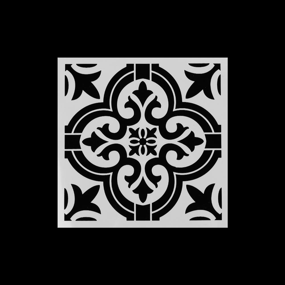 YVE Set 6 Khuôn Vẽ Trang Trí Họa Tiết Mandala