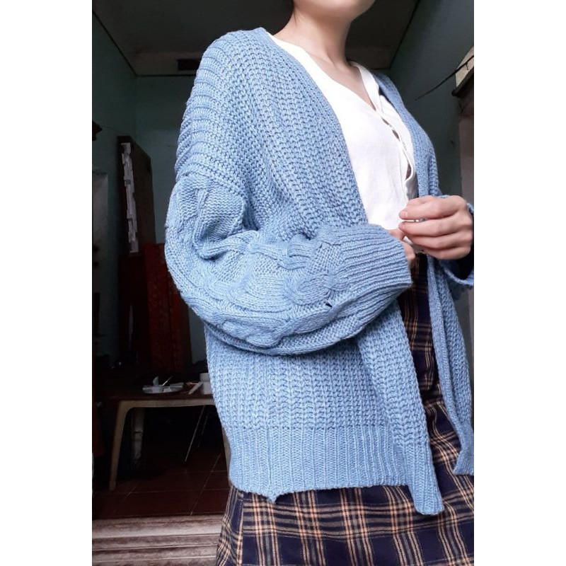 ÁO KHOÁC LEN CARDIGAN THỪNG
