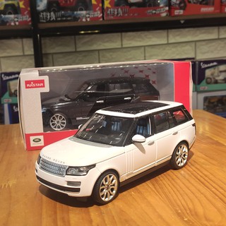 Mô hình xe ô tô land rover range rover tỉ lệ 1:24 màu trắng