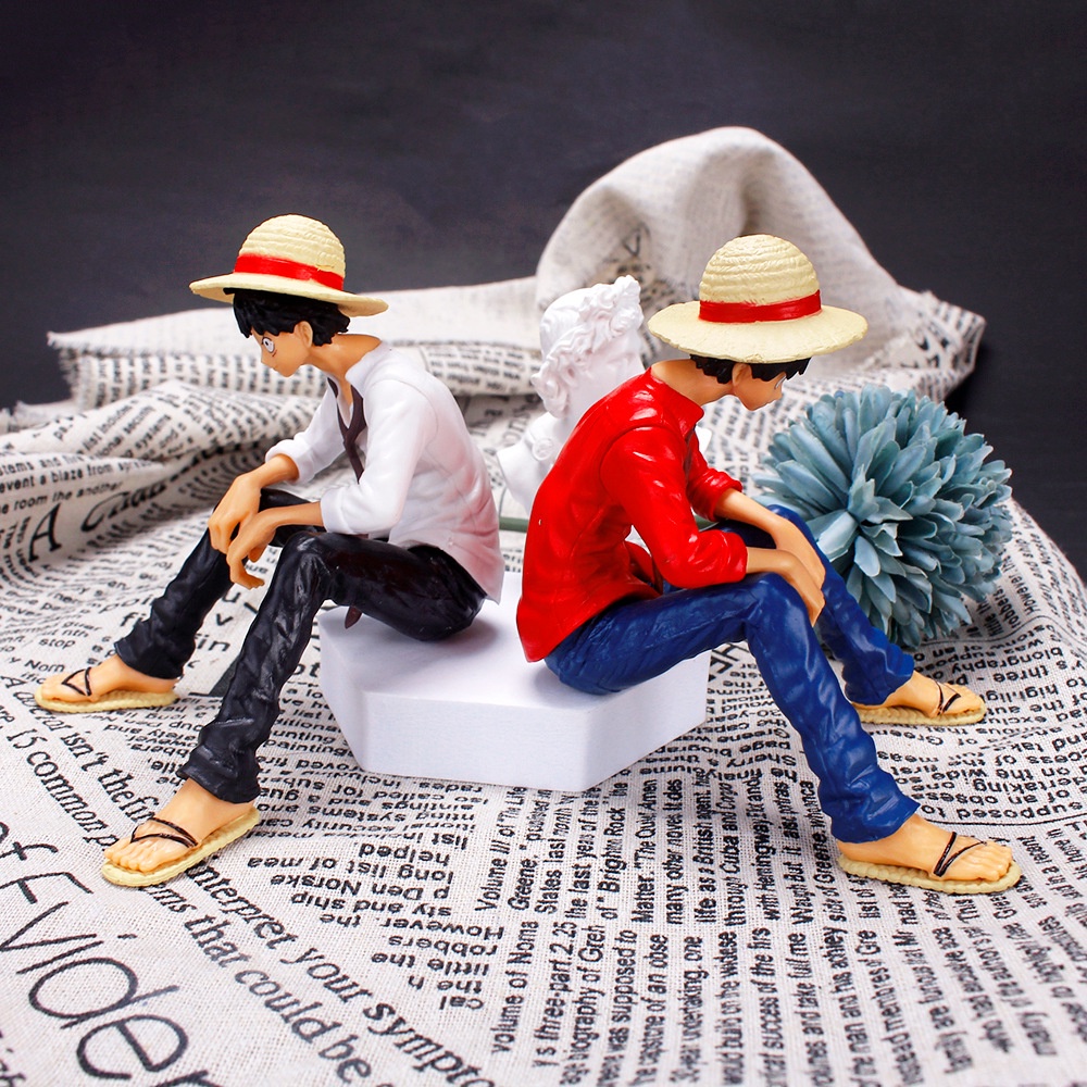 Mô hình nhân vật Luffy trong One Piece dành cho trang trí bánh
