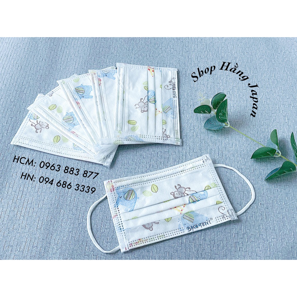 Khẩu trang y tế trẻ em 3 Lớp MERIGO 1 HỘP 30 CÁI