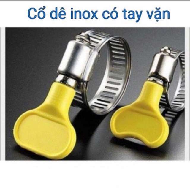 CỔ DÊ BƯỚM - CỔ DÊ INOX TAY VẶN