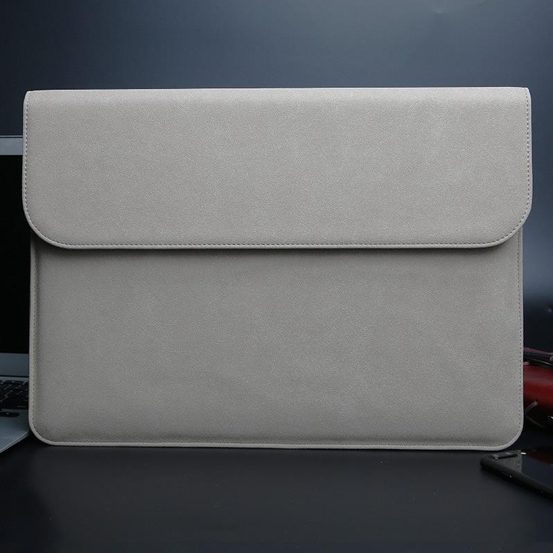 COMBO Bao Da Chống Sốc Macbook Leather Bag - Da Lộn Cao Cấp | BigBuy360 - bigbuy360.vn