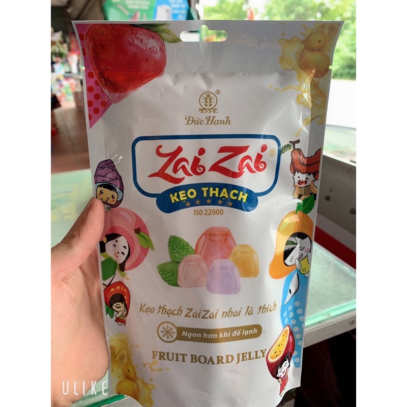 Kẹo Thạch ZaiZai Thanh Kiểu Dáng Mới Gói 320g Và 700g