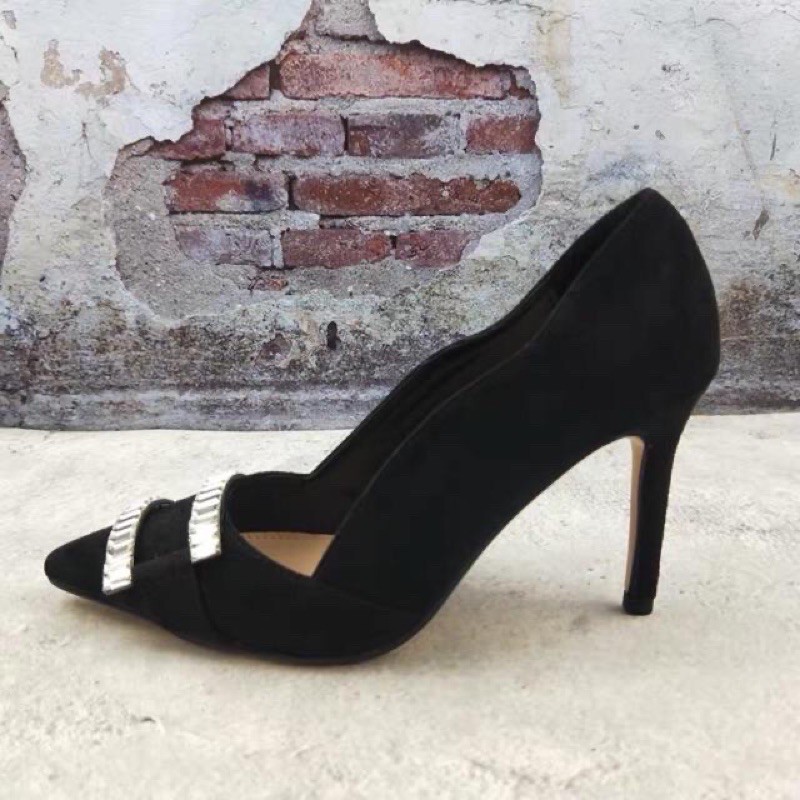 Giày cao gót Zara da lộn