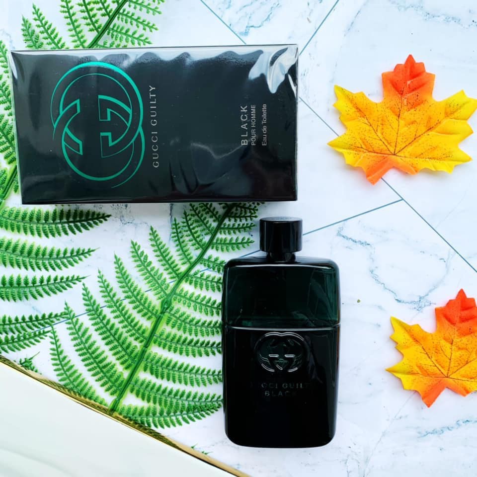 Nước hoa nam Guilty Black Pour Homme eau de toilette 90ml