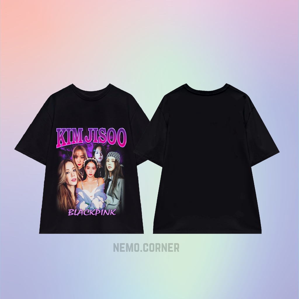 Áo Thun Unisex Vintage JISOO BLACKPINK