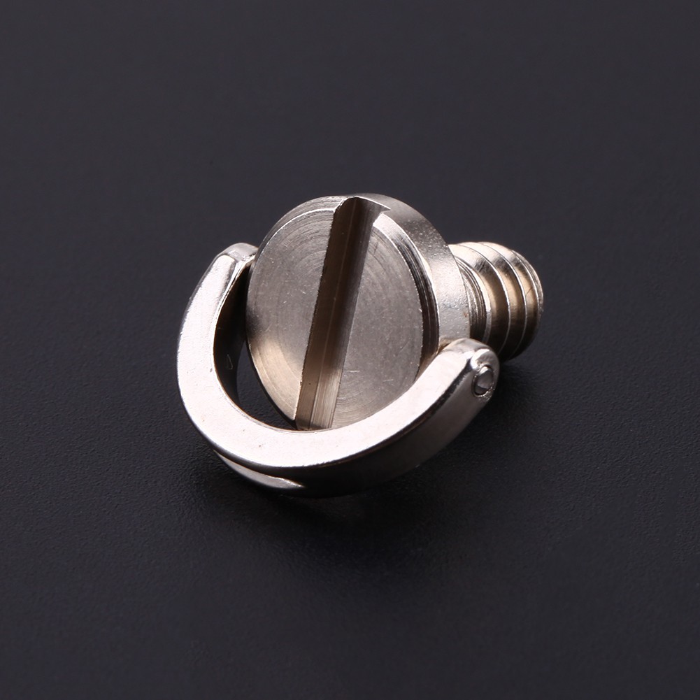 1/4 D-Ring Convert Screw Pull Ring Adapter For Camera Tripod Monopod