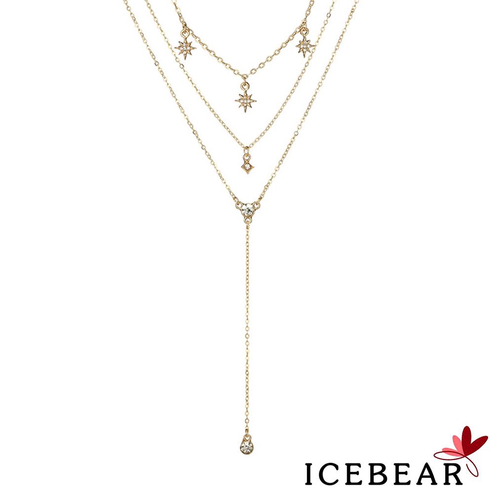 Dây Chuyền Nhiều Lớp Mặt Ngôi Sao Thời Trang Cho Nữ