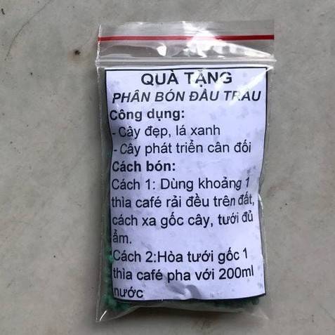 Phân bón đầu trâu ❤️ Quà tặng ❤️ phân bón npk cho cây xanh tốt, đẹp, phát triển nhanh