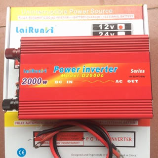 Kích inventer 2000w (12v lên 220v)