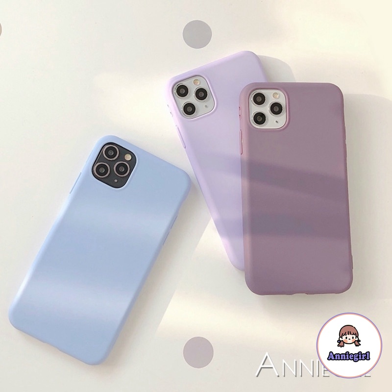 Ốp điện thoại silicon mềm màu kẹo trơn mặt nhám bảo vệ toàn diện cho IPhone 12 11 Pro Max 6s 7 8 Plus X XS Max XR | BigBuy360 - bigbuy360.vn