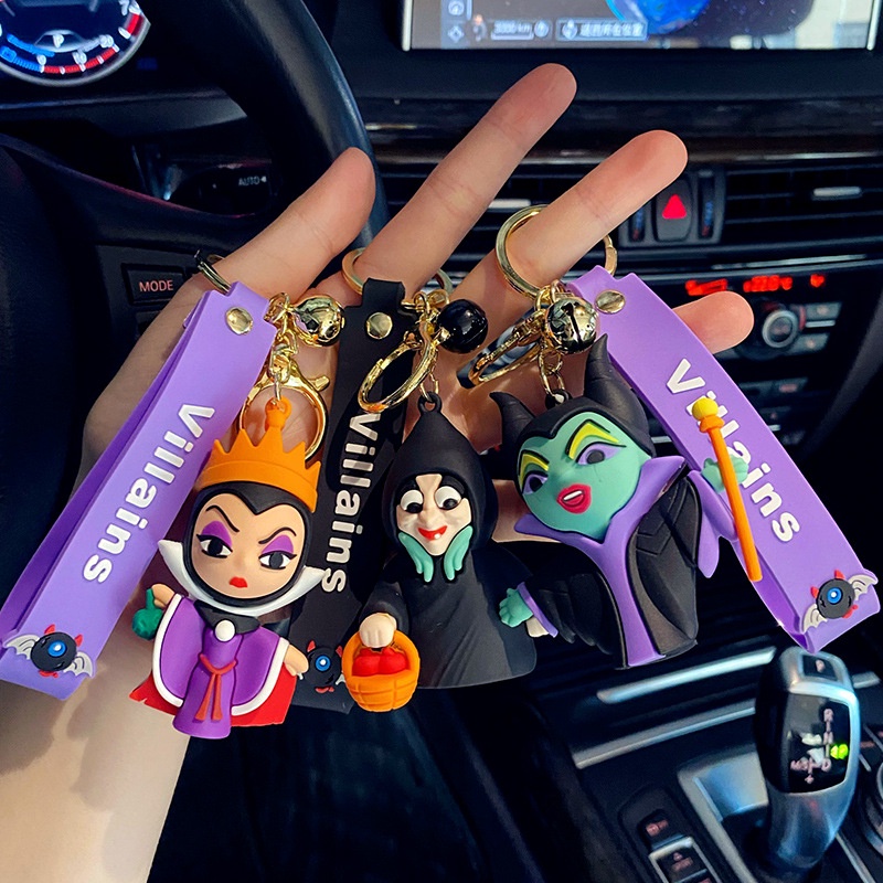 Mới Móc Khóa Silicon Họa Tiết Hoạt Hình fairy tale Dễ Thương