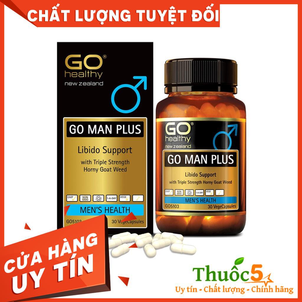 [GIÁ GỐC] Go Man Plus tăng cuờng sing lý nam giới Hộp 30 viên