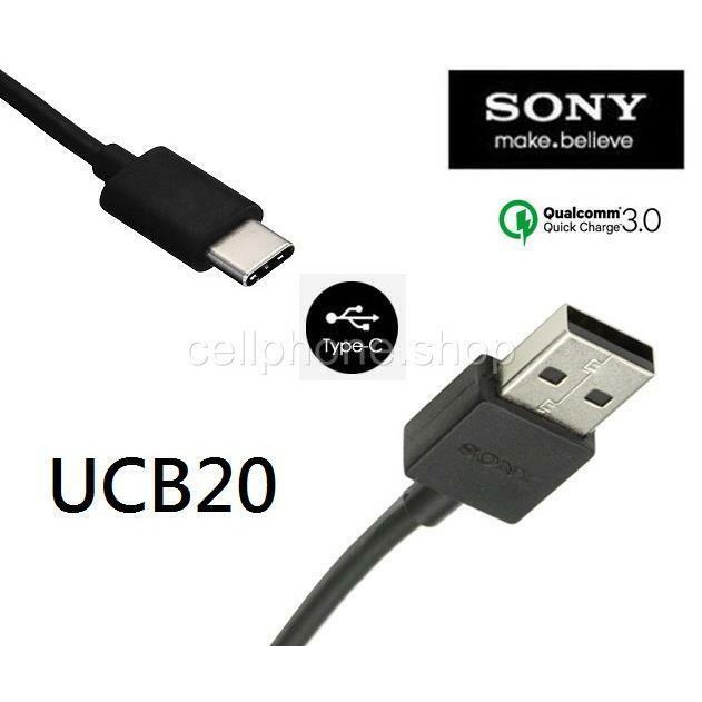 Cáp Sạc Nhanh Type C Chính Hãng 100% Cho Sony Ucb20