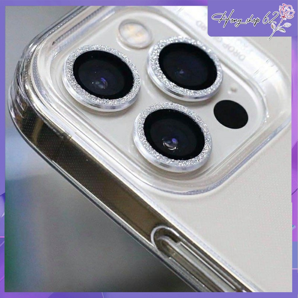 Bộ 3 mắt dán kim cương bảo vệ Camera iPhone 12 Pro Max, 12 Pro, 12, 12 Mini Chính hãng Kuzoom - Dùng được cho iPhone 11