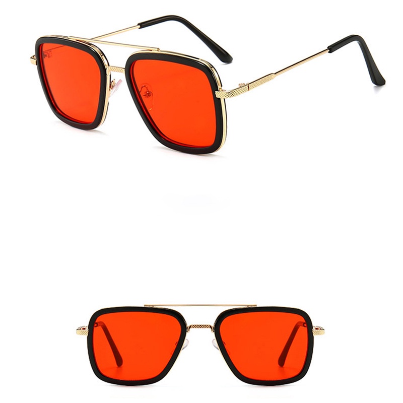 Kính Mát Tony Stark Thời Trang Cho Bé Trai Bé Gái