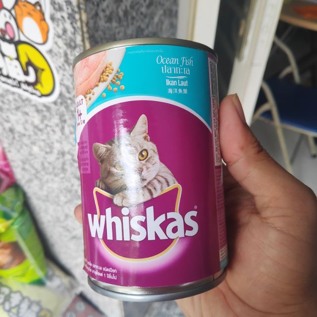 whiskas lon pate Whiskat pa tê  400g cho mèo thức ăn cho mèo ba tê