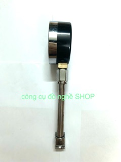 đầu bơm hơi dài 18cm có đồng hồ