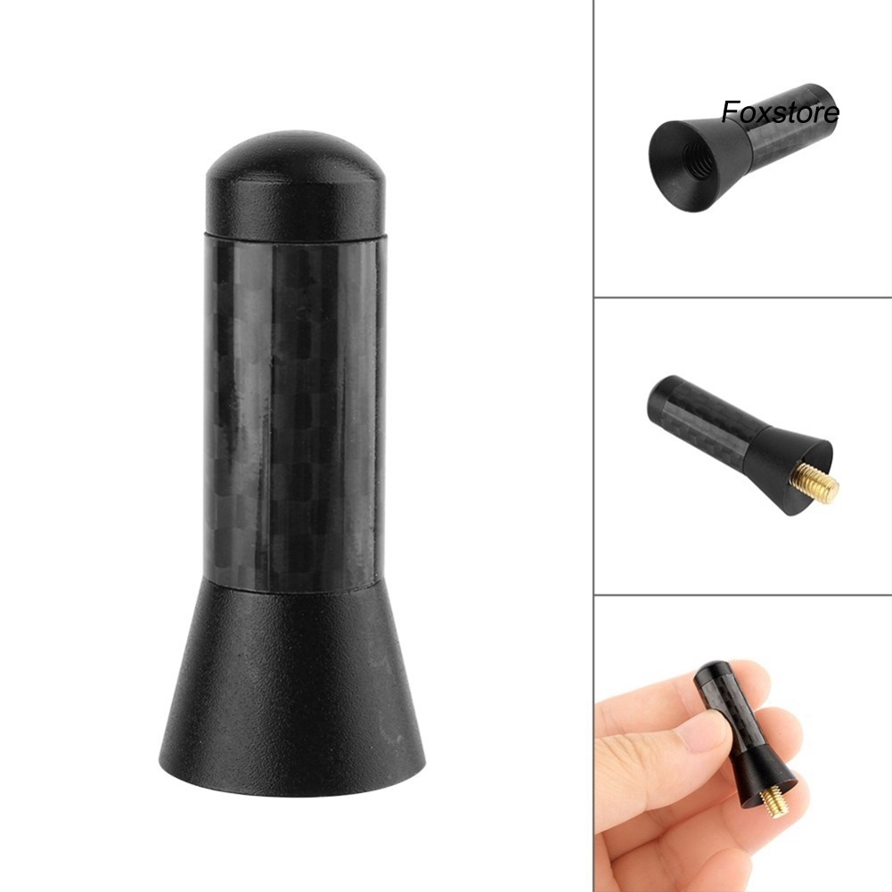 Anten ô tô 3.5cm kiểu ngắn bằng sợi carbon