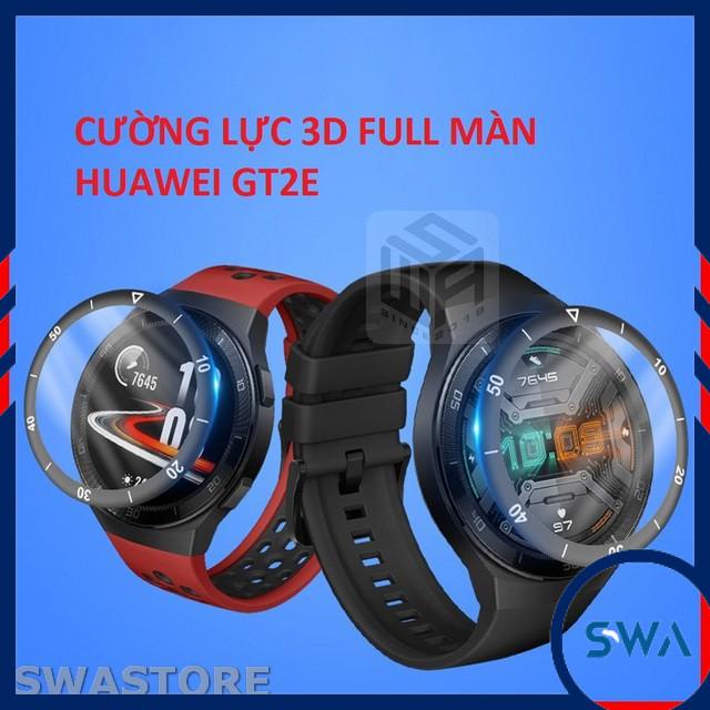 Cường lực 3D Huawei Watch GT2E loại dẻo 6H full màn hình, tặng kit vệ sinh màn hình SWASTORE