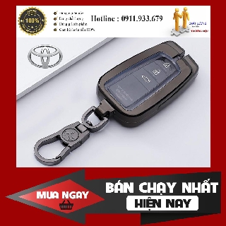 🔥HCM-Ốp chìa khóa inox xe Toyota Camry 2019 -2022, toyota Cross 2021 2022, Toyota Altis 2022 - kèm móc treo