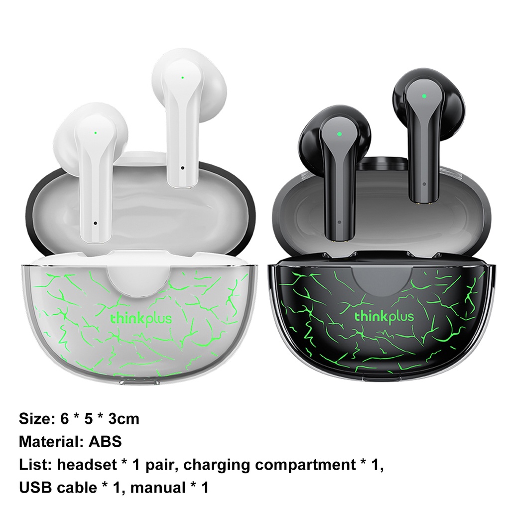 Tai nghe nhét tai Lenovo XT95pro Bluetooth 5.1 không dây chống ồn phong cách E-sport thời trang