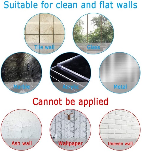 Set 20 móc treo đồ gắn tường hình tròn trong suốt tiện dụng