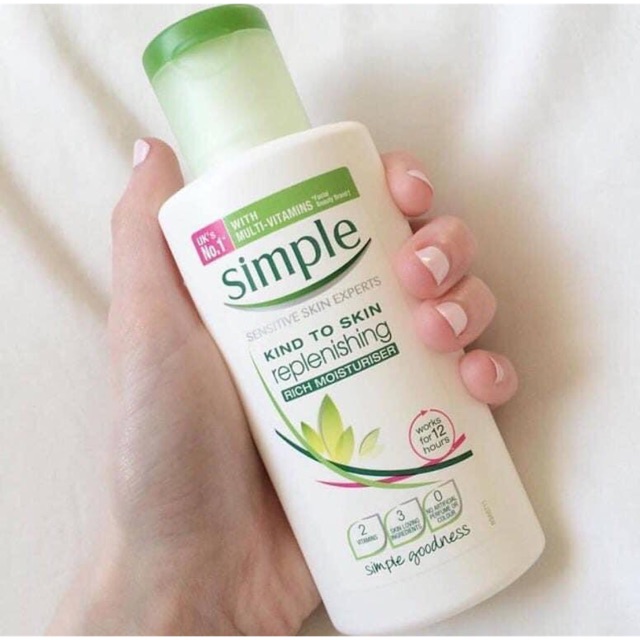Lotion dưỡng da Simple