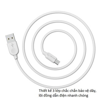 Cáp sạc Micro USB  BX14 dài 1m, 2m, 3m