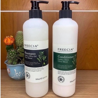 DẦU GỘI XẢ SIÊU DƯỠNG ẨM VÀ LÀM MƯỢT TÓC FREECIA GOLDEN OLIVE OIL