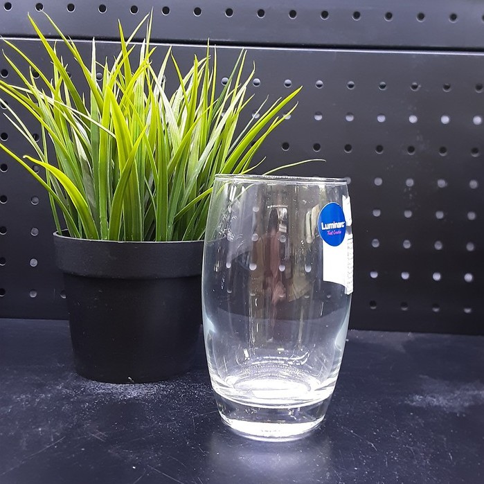 (Ảnh thật - Chính hãng) Bộ cốc uống nước trắng/nước ép bằng thủy tinh Luminarc 350ml- G2560, chống xước tốt, an toàn