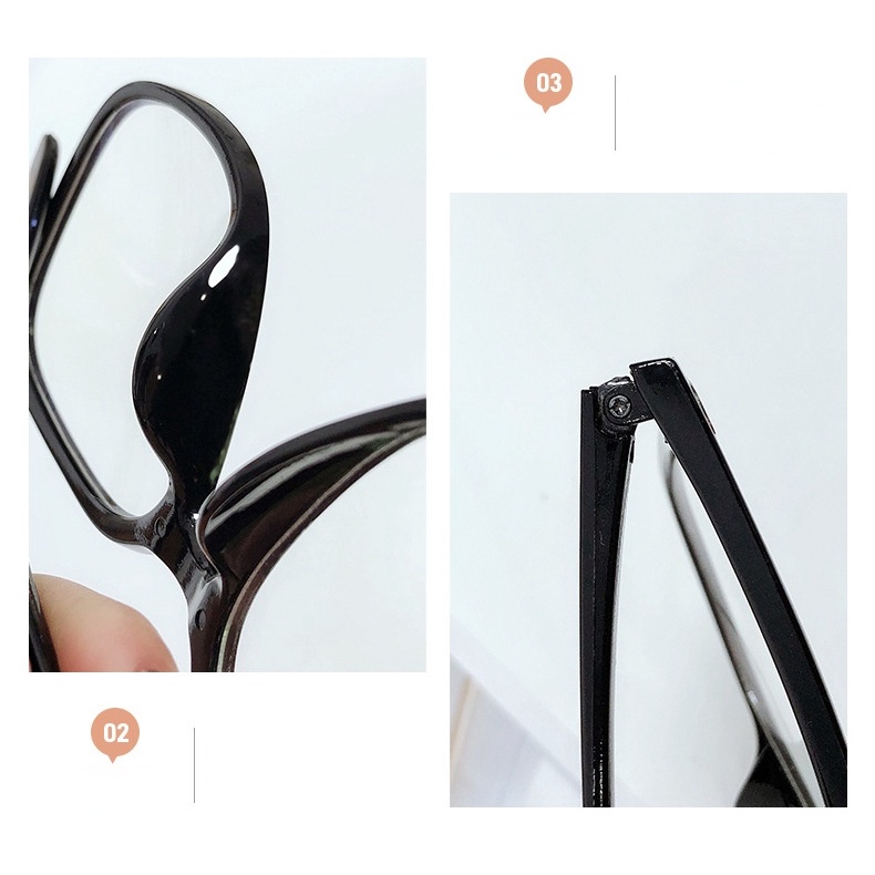 Thời trang kính chống ánh sáng xanh kính cận thị độ 0 ° đến-600 °