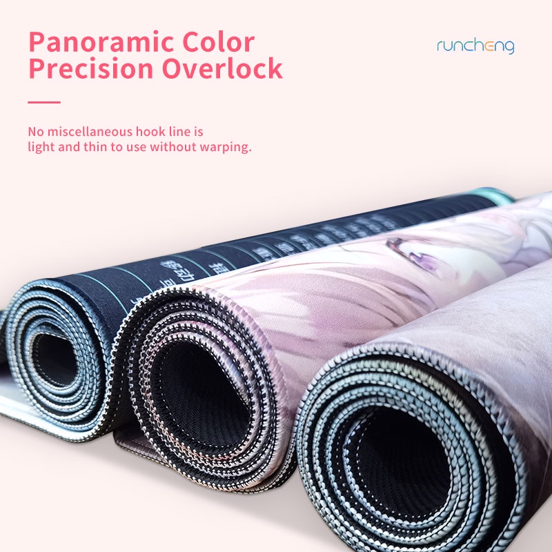 DIY Laurel Dog, Star Kirby mouse pad bag with the same đoạn 37 * 25cm cao su trung bình mouse pad màu hồng hoạt hình bàn máy tính văn phòng bàn máy tính chống trượt pad làm sạch pad