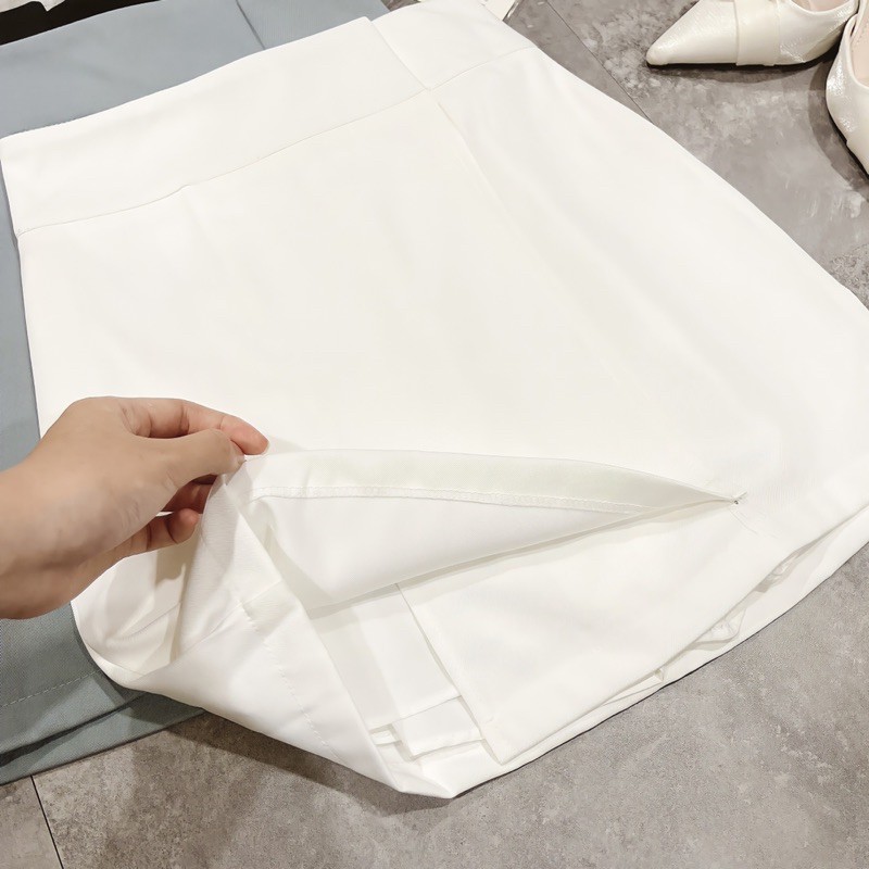 [Mã FAXANH55 giảm 10K đơn 50K] CVNU16 - CHÂN VÁY DÁNG A CẠP LẬT | BigBuy360 - bigbuy360.vn