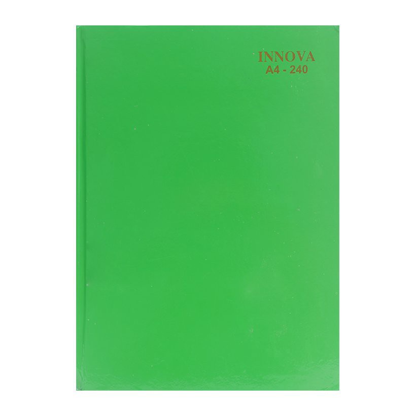 Sổ bìa cứng Innova A4 (Bìa màu xanh, đỏ) của Hải tiến